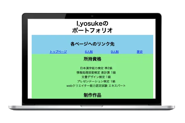 2603 Yosuke's Portfolio